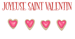 Gif animé joyeuse Saint Valentin coeurs